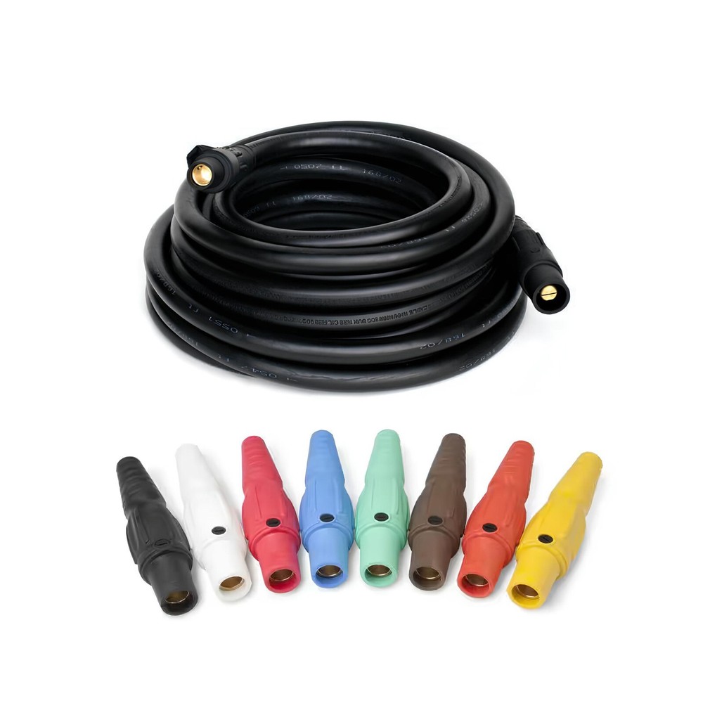 75ft 4/0 Type W Power Assemblies with Male and Female Cam-Lock Connectors 2000V