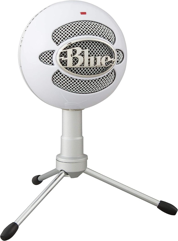 Blue Snowball iCE USB Microphone For PC Gaming, Recording, Streaming, Podcasting