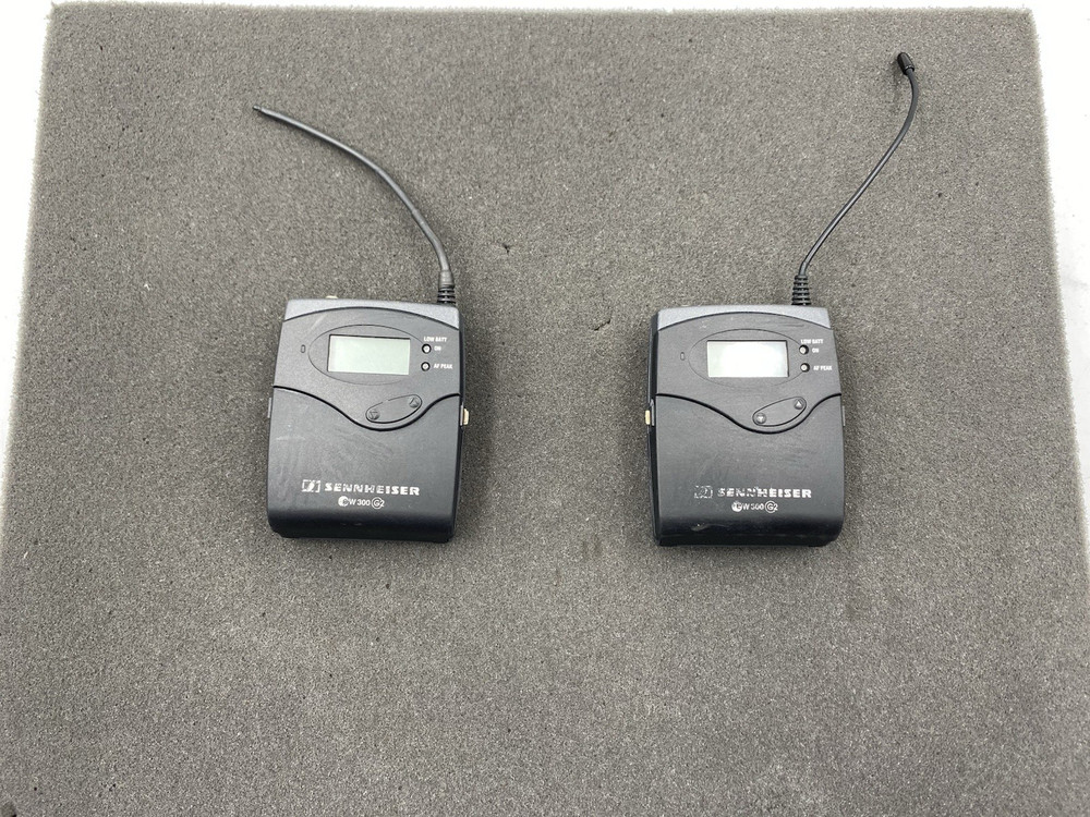 Sennheiser EW 300 G2 Wireless Belt Body Pack Transmitter Freq Range 518-554 MHz