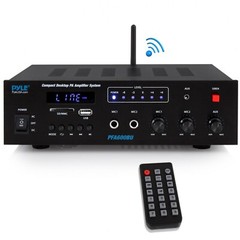 Bluetooth Public Address Compact Speaker & Microphone Receiver Amplifier System