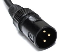 x2 XLR Male to Male Microphone Patch 1-25ft Cable Balanced 3-Pin Mic Extension
