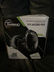 Timpano TPT-DH2000 PRO 2″ Exit Compression Driver Horn 450 Watts Max Power 8 Ohm