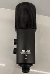 Rode NT-USB Condenser Wired Microphone W Wind Protector, No bottom Connector