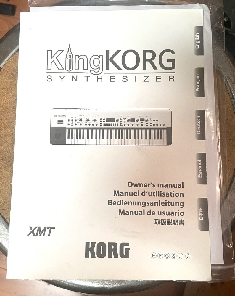 Korg KingKORG Owner’s Manual