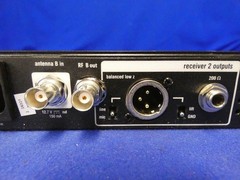 Shure UR4D+ Dual Wireless Receiver G1 Band 470-530MHz (NO Antennas)