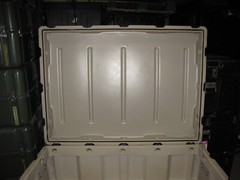 Zero Transitainer 48x35x19 Case Hard Plastic Shipping Transit Storage