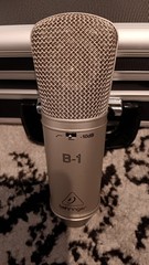 Behringer B-1 Mic MODIFIED w/ ROSWELL U47 STYLE CAPSULE, CASE, SHOCK MT, MANUAL
