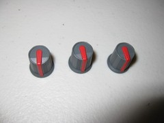 Knobs for electronics – various colors