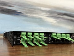 QSC Q-SYS I/O Frame + (2) CIML4 Input Cards + (1) col4 + (1) CTEL4 Cards WORKING