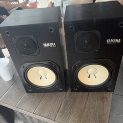 Yamaha NS-10M Speaker Pair Set System Studio Monitors Speakers Black Tested