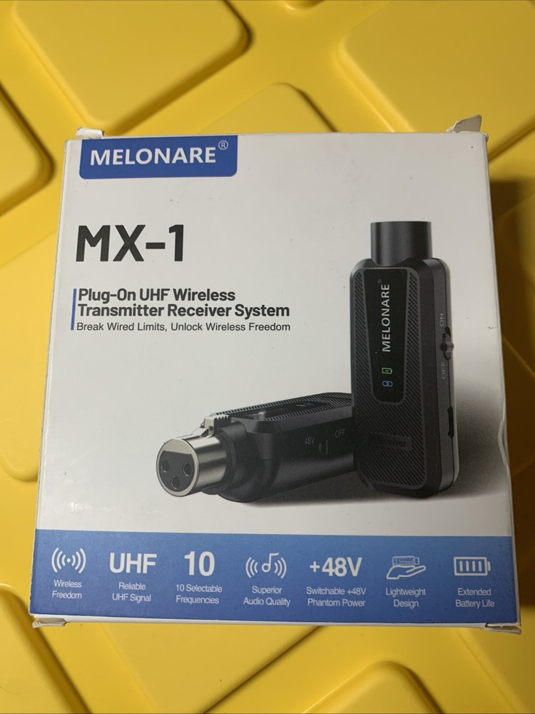 Melonare MX-1 Plug-On Wirelss Transmitter Receiver System