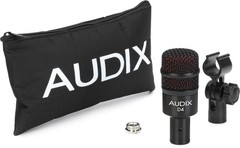 Audix D4 Hypercardioid Dynamic Instrument Microphone