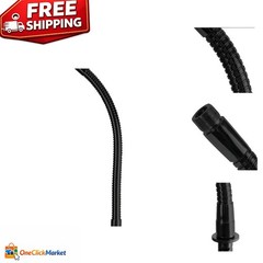 Professional 13″ Gooseneck Microphone Stand – Adjustable and Durable Black Metal