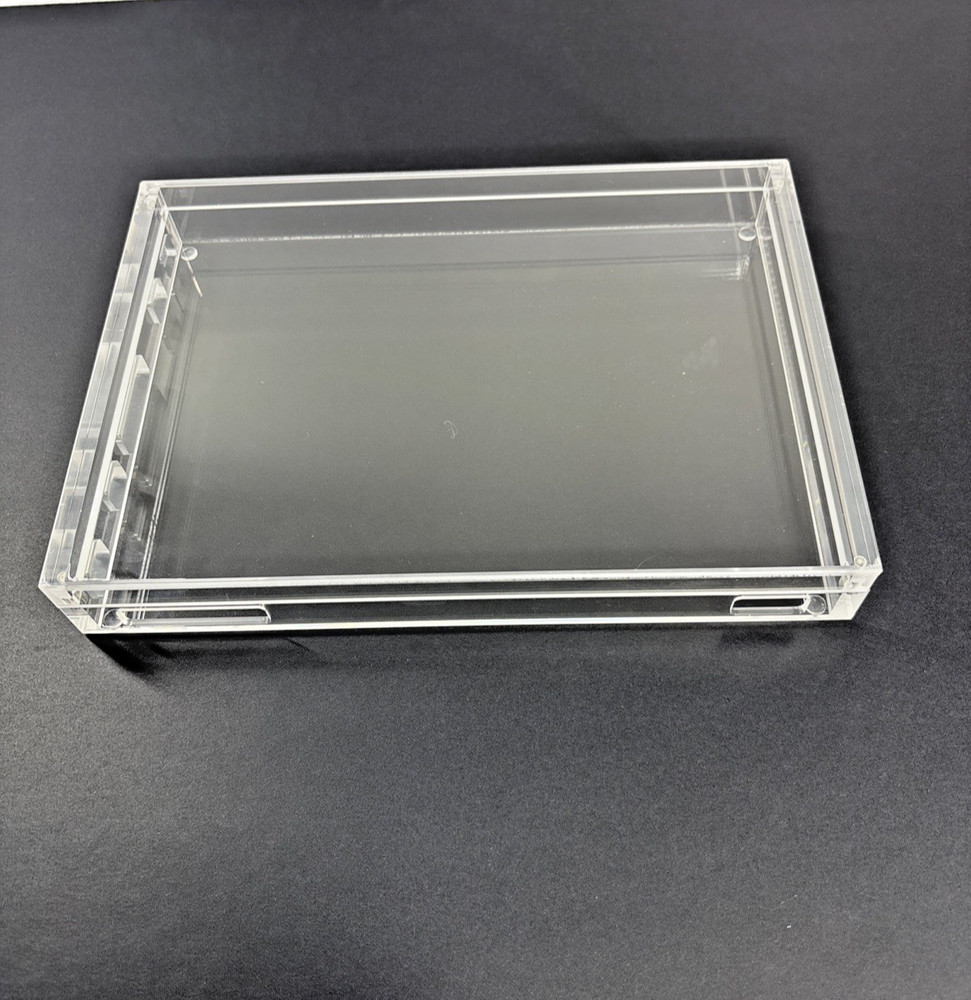 Clear Acrylic Audio Sampler Case Protector with Magnetic Dust Cover Geekria