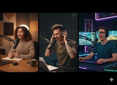 Shure SM7B Professional Podcast & Streaming Microphone Studio Quality