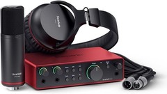 Focusrite Scarlett 2i2 Studio 4th Gen USB Audio Interface Bundle FREE SHIPPING