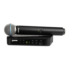 Shure BLX24-B58 10 mW Wireless Handheld Microphone System with H11 Band