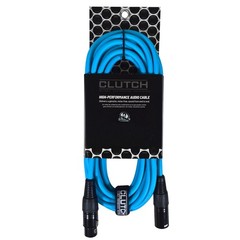 Pro Audio DJ 20′ ft XLR Male to XLR Female Blue Microphone Speaker Cables 20 Pa