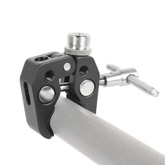 CAMVATE Mic Holder Bracket Shock Mount with Crab Super Clamp for Microphones