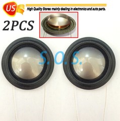 2PCS AFT 26mm Titanium Dome Tweeter Diaphragm for B&W ZC12092 CDM 1NT 7NT 9NT
