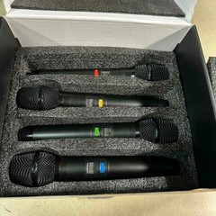 Melonare Quad Channel Wireless Microphone System Model MWM-41 Tested