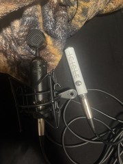 Blue Icicle Condenser Microphone XLR 3 Pin with Cable and Shock Mount