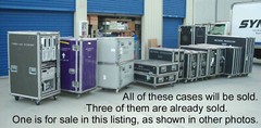 Black Anvil ATA Flight Road Case 38.5″x37.5″x19.75″ W/Casters Local PU LA (#9)