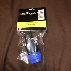 2 Twist-Lock Speaker Connectors 8 Pole by SuperFlex Gold JBL Commonly Use Them