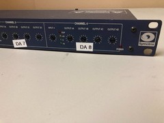Symetrix 581E Distribution Amplifier 4×4 Rack Mountable 20 Hz – 20 kHz