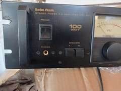 RadioShack MPA-200 Stereo Power P.A. Amplifier (100 Watt) Rack Mount