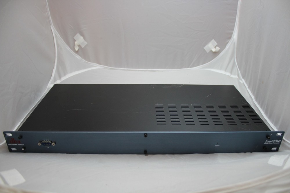 DBX ZonePRO 641 Digital Zone Processor Black Tested Working w/ Power Cable