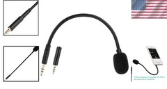 Detachable 3.5mm Microphone – Aux Mic for Headphone Jack, Plug-in Microfono f…