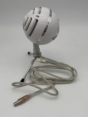 Blue Snowball Ice Plug and Play Microphone White, No USB Cord