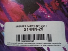 Pro Co S14NN-25 Speaker Cable