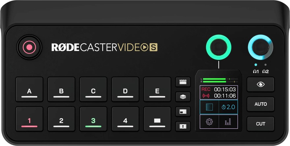 Rode RODECASTER-VIDEO-S All-In-One Console For Audio And Video Production