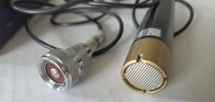 Vintage 60s Calrad DM-19 High Impedance Dynamic Microphone MCM Made in Japan