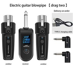 UHF Wireless Microphone Converter XLR Transmitter Receiver Microphone System NEW