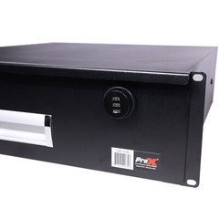 ProX T-3RD-18 Heavy Duty 18″ Deep 3U Metal Locking Rackmount Drawer For 19″ Rack