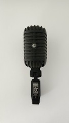 Shure Super 55-BLK Pitch Black Limited Edition Dynamic Vocal Microphone *tested*