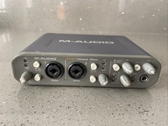READ! M-Audio Fast Track Pro Digital Recording Interface MIDI 2.0 Audio Untested
