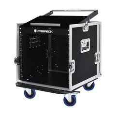 PRORECK Rack Road Case 20″Depth with Slant Mixer Top Professional Flight Case