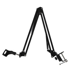 Desk Mic Stand Wide Application Adjustable Table Mic Stand Sturdy Reinforced
