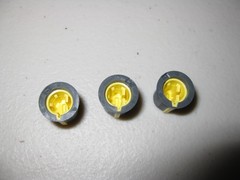 Knobs for electronics – various colors
