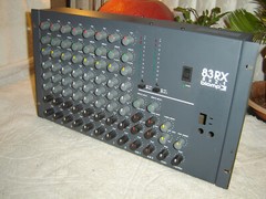 Biamp 83RX 8×2.1, 8 Channel Mixer, Spring Reverb, 3 Band Equalizer, Vintage Rack