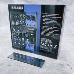 YAMAHA MG06X 6ch Mixing Console 2 Mic Stereo Mixer Digital Effects MG 06 MG06 X