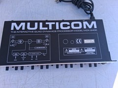 Behringer Multicom, MDX 2400 Multicom Audio Interactive Quad Dynamics Processor