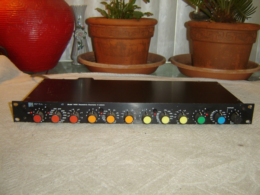 Audioarts 1400, Parametric Electronic Crossover, Vintage Rack