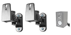 Pair Hidden Wall Mount Swivel Brackets For Klipsch KB-15 Bookshelf Speakers