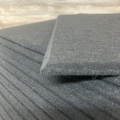 12Pack Black Acoustic Panels 12″X12″X 0.4″ Sound Absorbing Soundproof Wall Panel