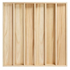 Wood Sound Diffuser – 24 X 24 X 2.8 Inches Thick Acoustic Diffusion Panels Ad…
